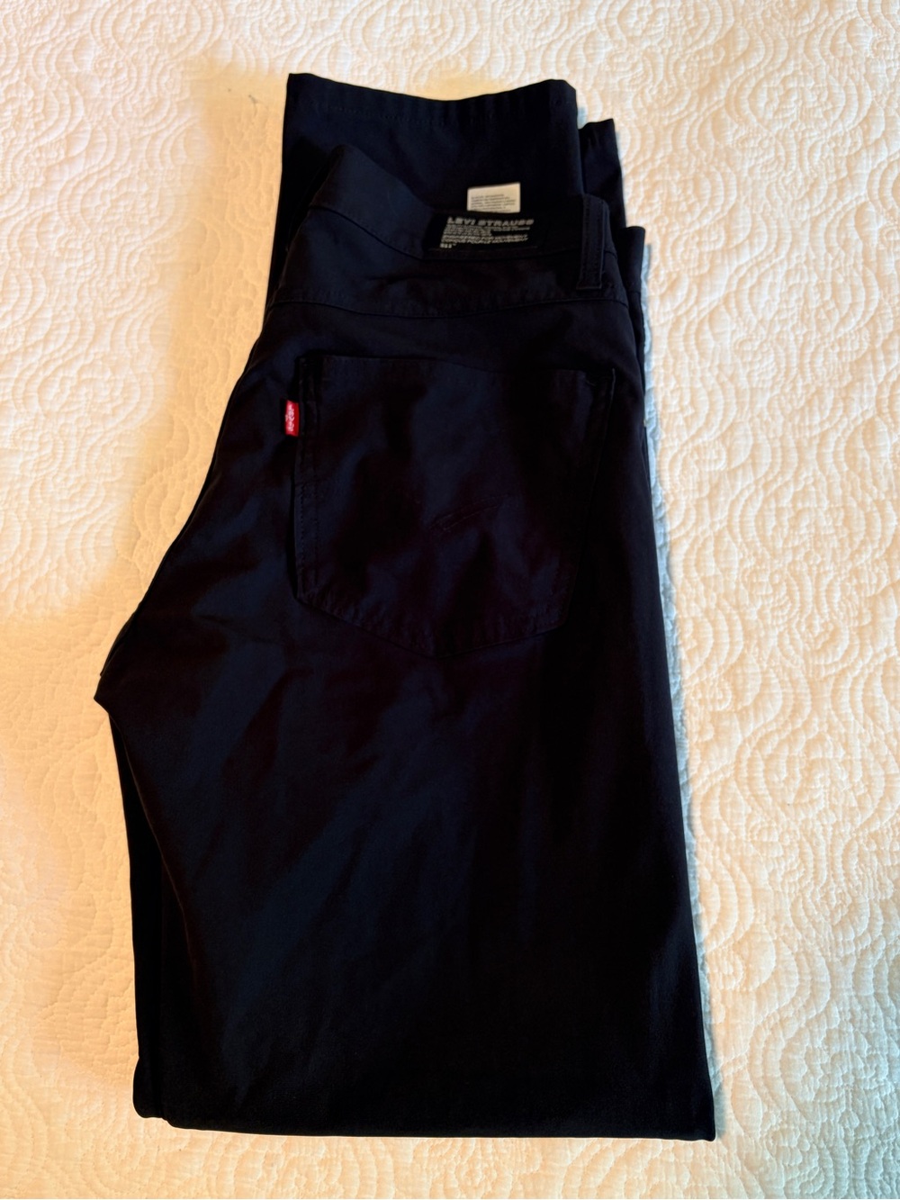 Levi's Men's Black Stretch Tech Jeans/Pants